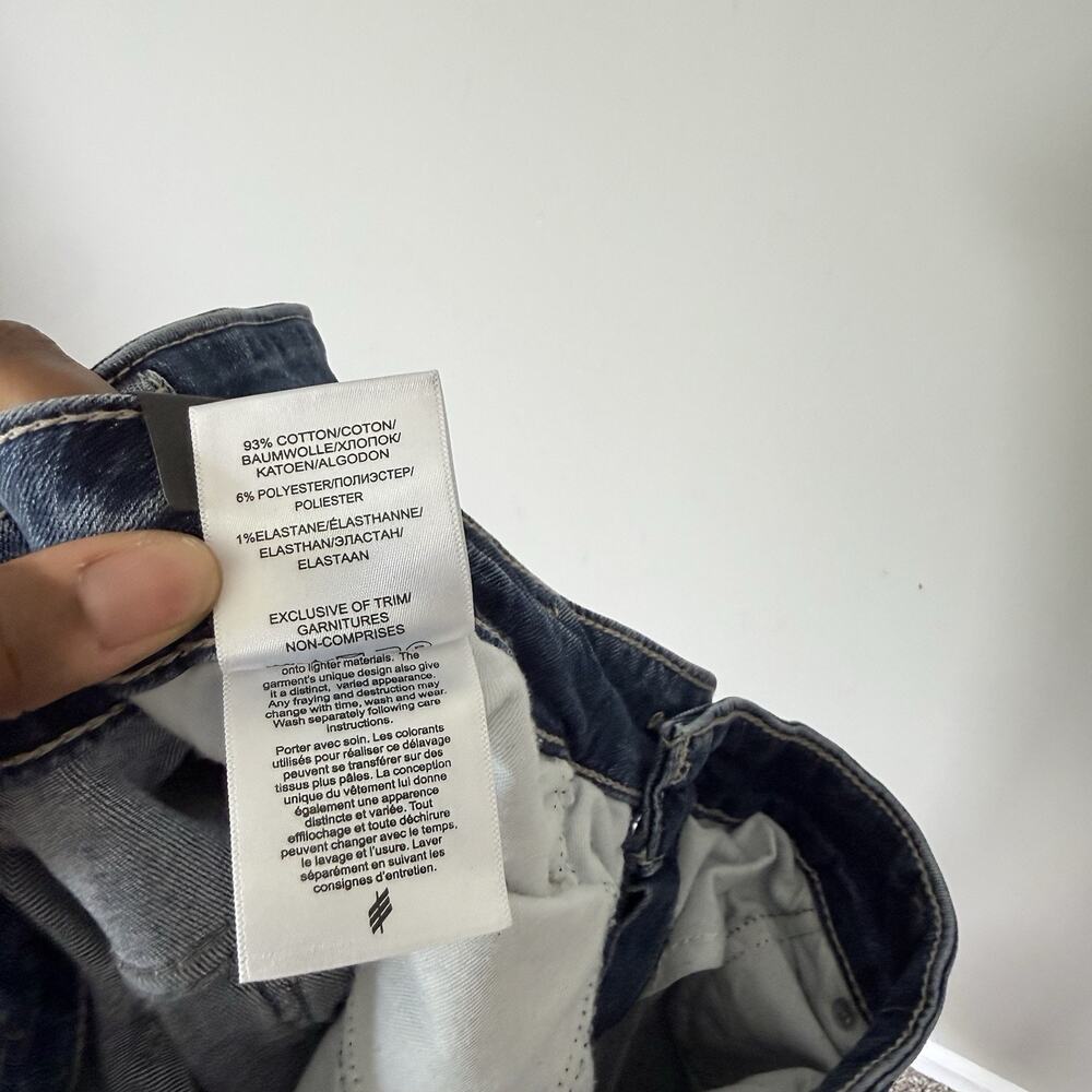 Silver Jeans Suki Curvy Mid Rise Straight Crop Jeans Womens Plus 22W L27 NEW - Picture 5 of 5